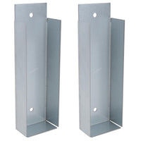 Gravel Board Clip 50mm x 150mm Fence Panel Holder Mounting Bracket