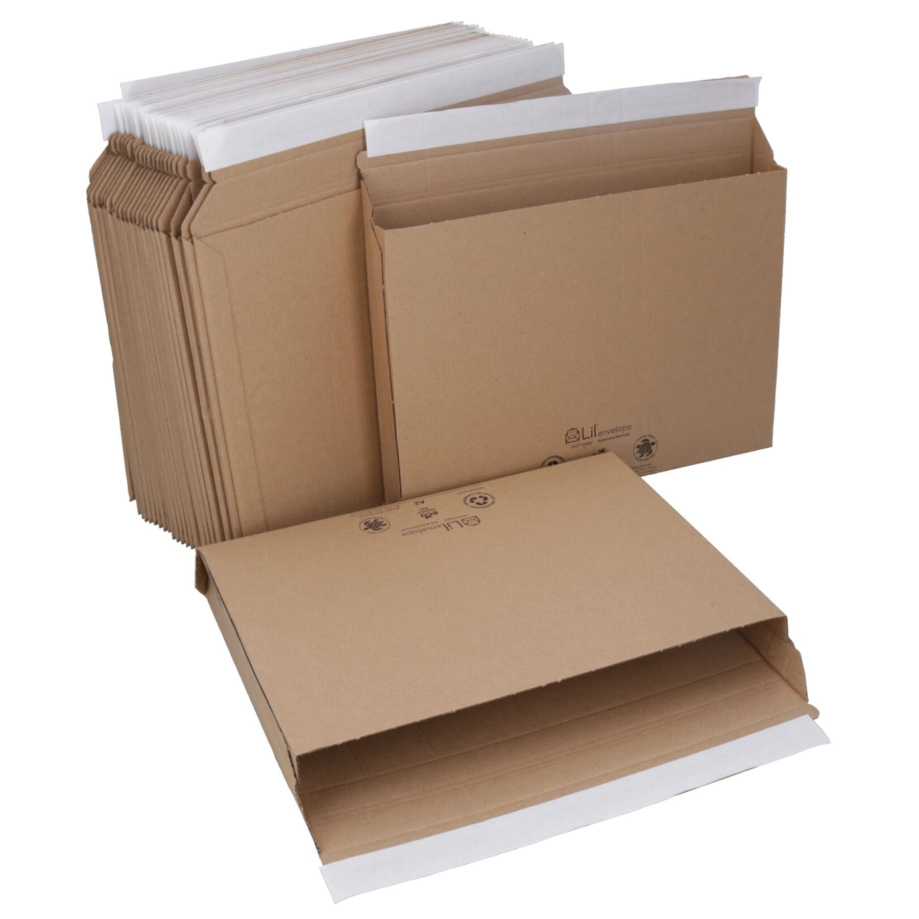 Cardboard Envelopes Mailer for Royal Mail PIP Larger Letter Postal Mailers Sml-Lge