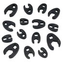 Metric Impact Impacted Crowfeet Crowfoot Spanner Wrench Set 8 – 24mm 15pc