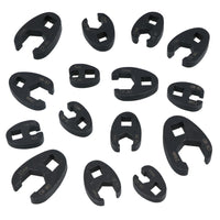 Metric Impact Impacted Crowfeet Crowfoot Spanner Wrench Set 8 – 24mm 15pc