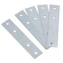 100mm Straight Mending Fixing Plate Angle Bracket L Shape Reinforcing Repairing