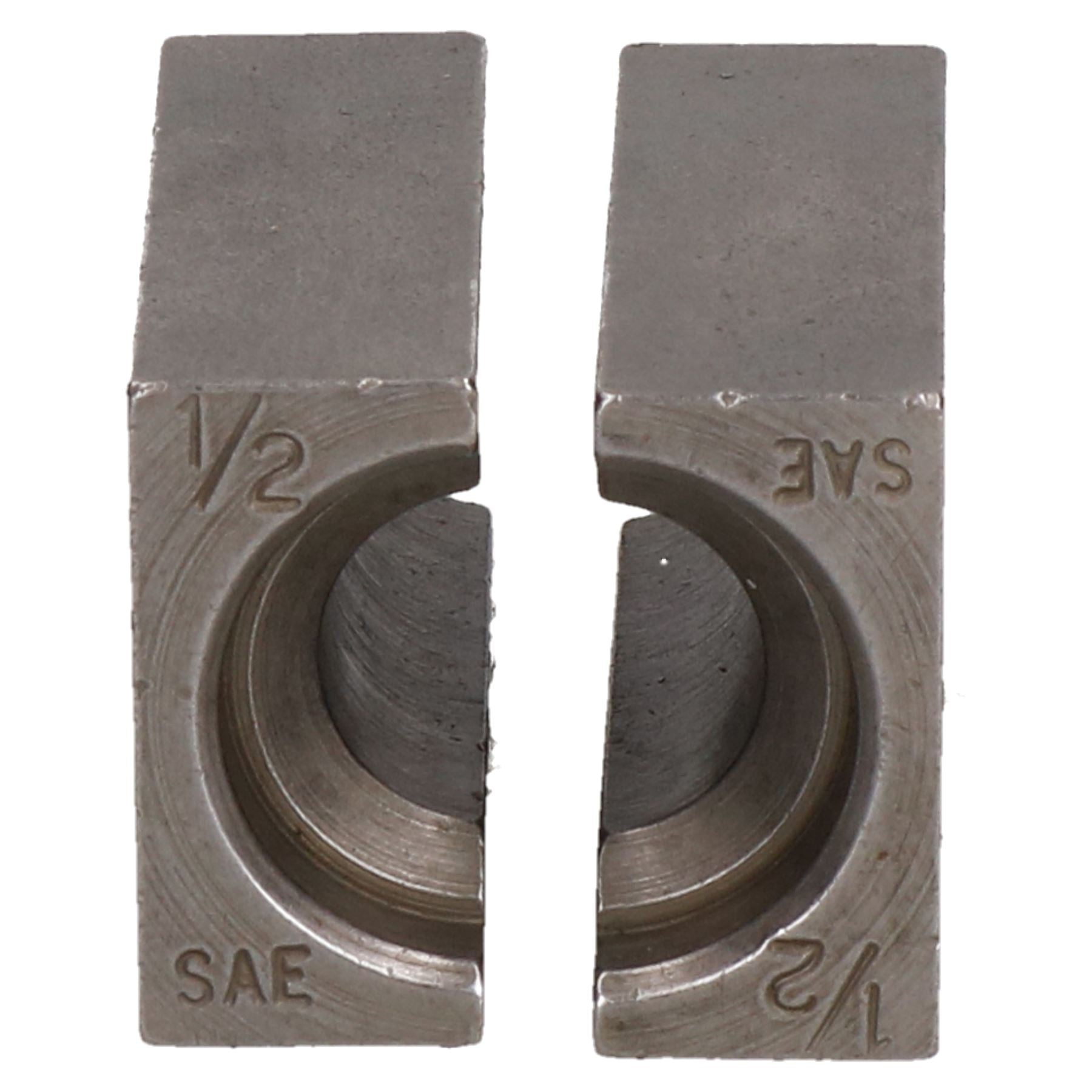 1/2" SAE Brake Pipe Flaring Bench Flare Tool Split Die Clamp Single Double
