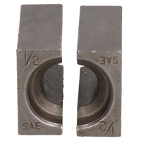 1/2" SAE Brake Pipe Flaring Bench Flare Tool Split Die Clamp Single Double
