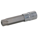 T80 x 100mm 1/2" Drive Torx Star Socket Male Long Reach T-Star AU637