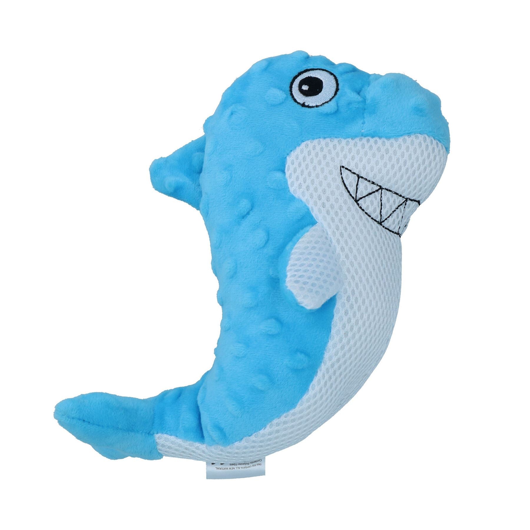 Chill Out Shark Dog Plush Hydration Cooling Summer Play Toy Home Pet Toy