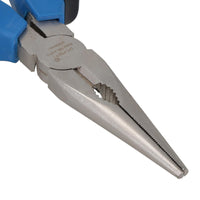8" / 200mm Straight Long Nose Plier Pliers For Jewellery Craft Soft Grip Handles