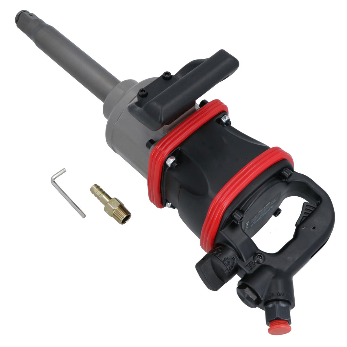 1 Inch Drive HGV Air Impact Wrench Gun Long 9in. Anvil 3200Nm 2360 Ft/lbs