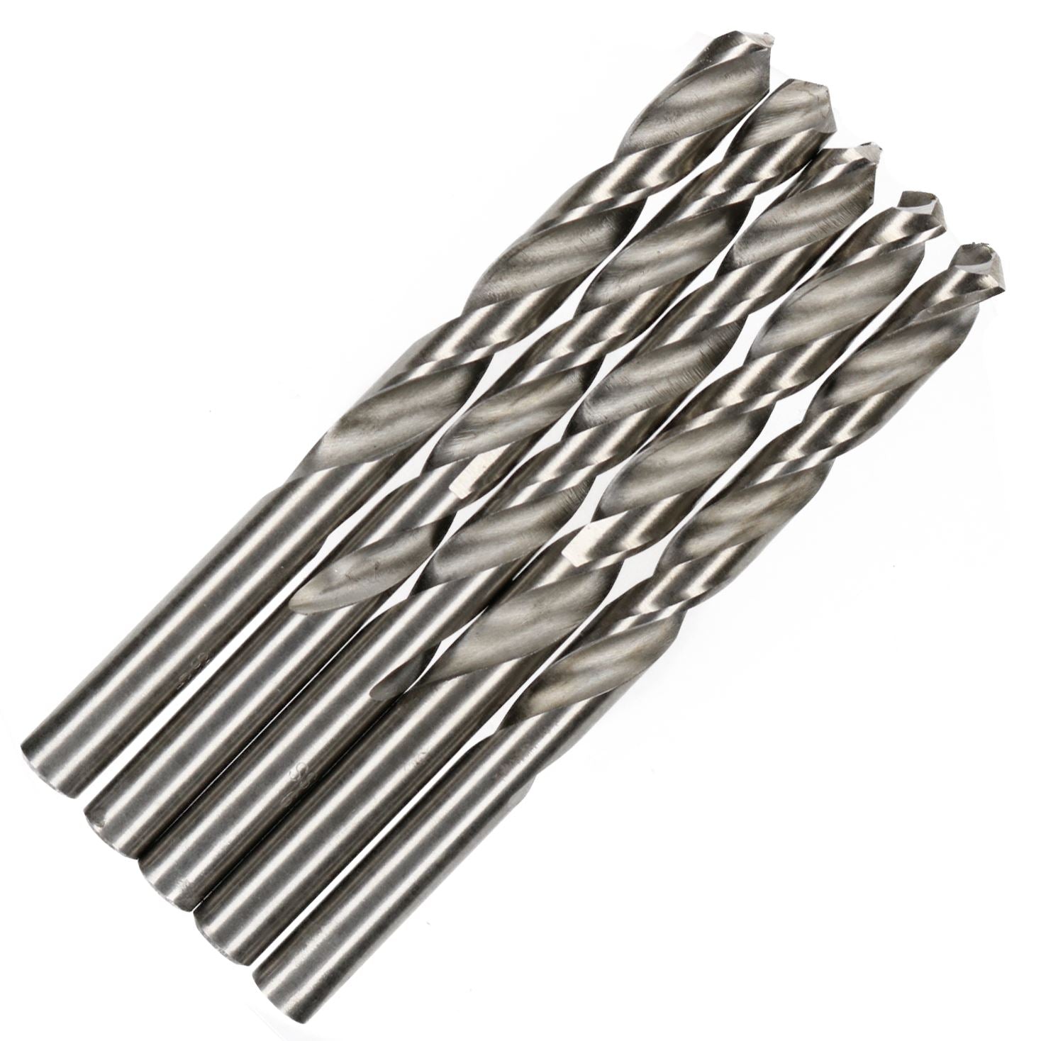 8.5 - 10mm 5pk HSS Metric Steel Split Point Drill Bits for Metal Steel Wood