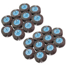 80 Grit 80mm Flap Wheel Disc Abrasive Sanding Pads For Drills Grinders 6mm Shank