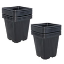 9cm Square Plant Flowers Seeds Seedling Plastic Pots Trays Containers