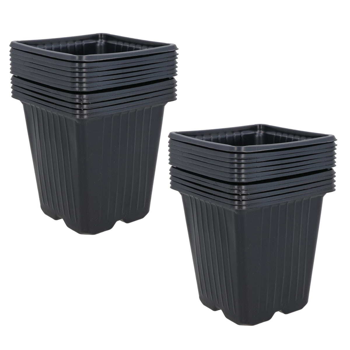 9cm Square Plant Flowers Seeds Seedling Plastic Pots Trays Containers