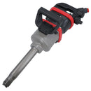 1-Zoll-Antrieb Amboss-Druckluft-Schlagschrauberpistole 2200Nm 8 Stecknüsse 24 – 38 mm + Verlängerungen
