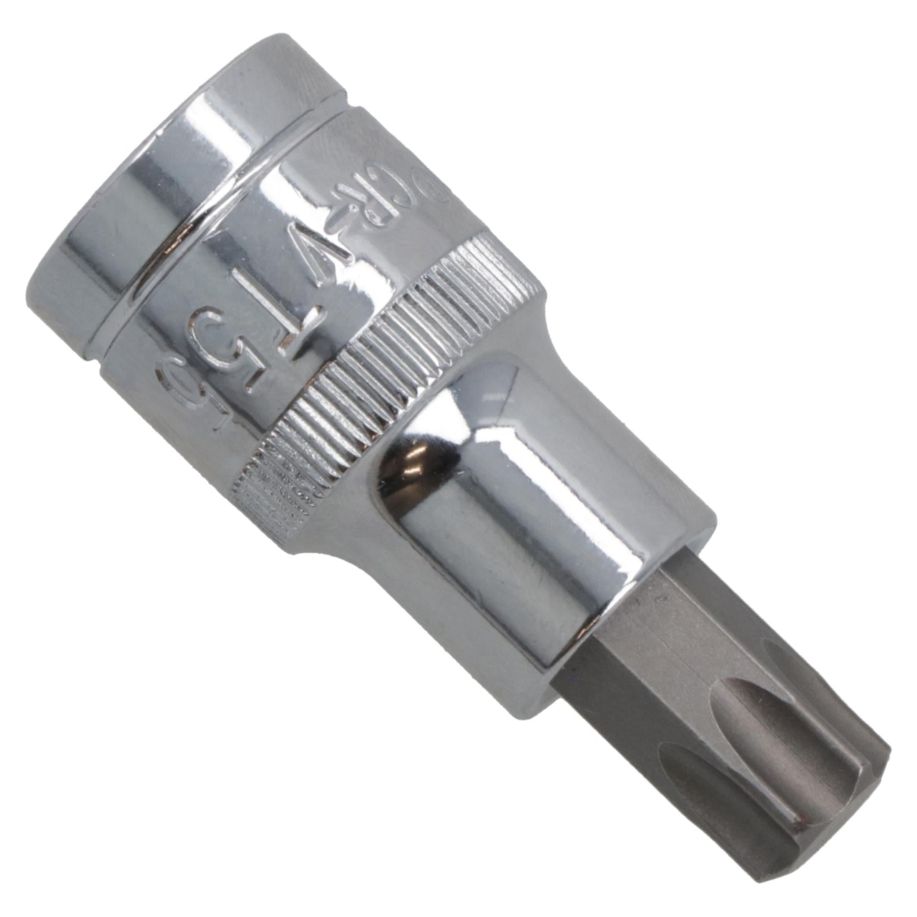 T55 x 55mm 1/2" Drive Torx Star Socket Male T-Star Cr-V Steel AU638