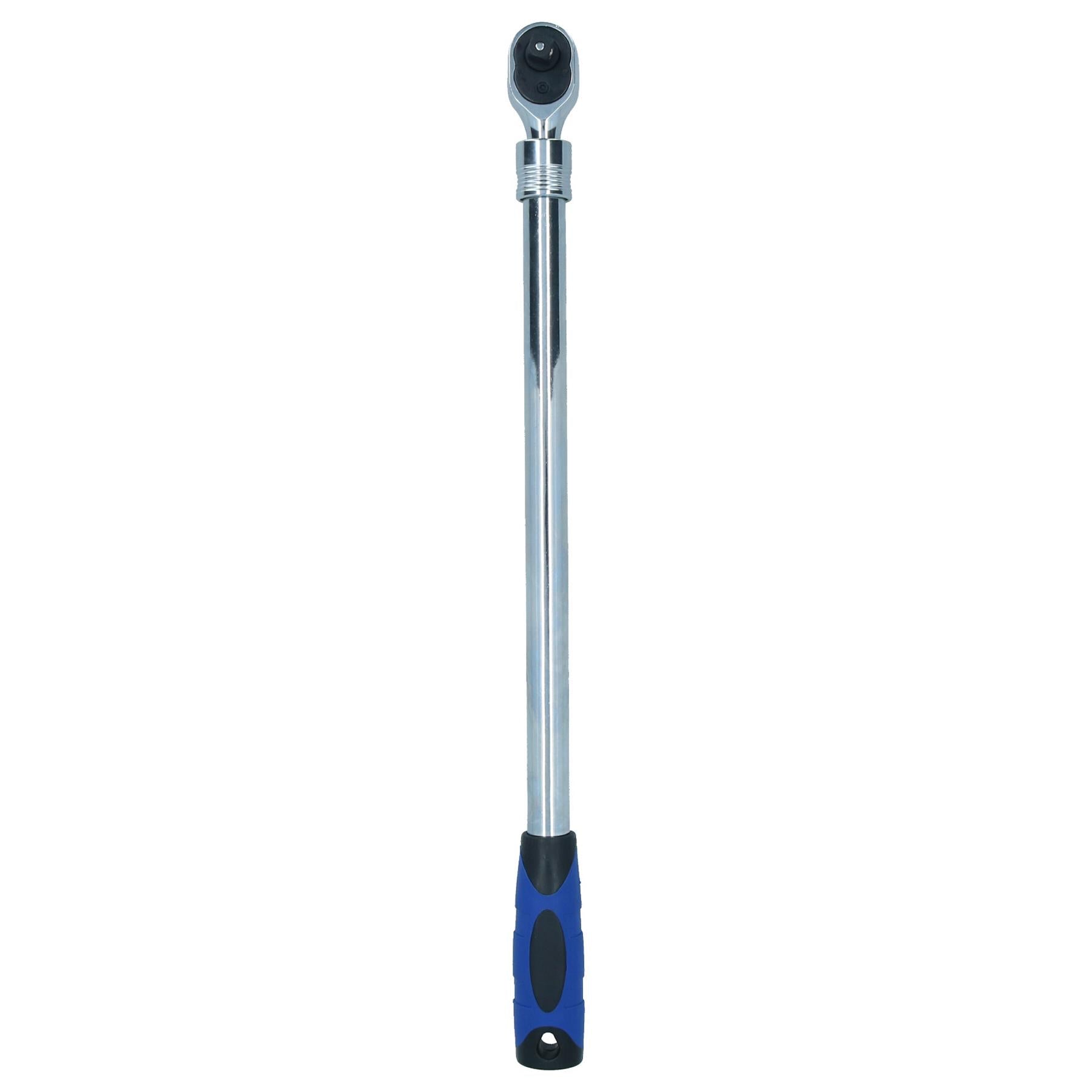 3/8in Drive Extendable Ratchet Socket Driver 460 – 610mm Quick Release 72 Teeth