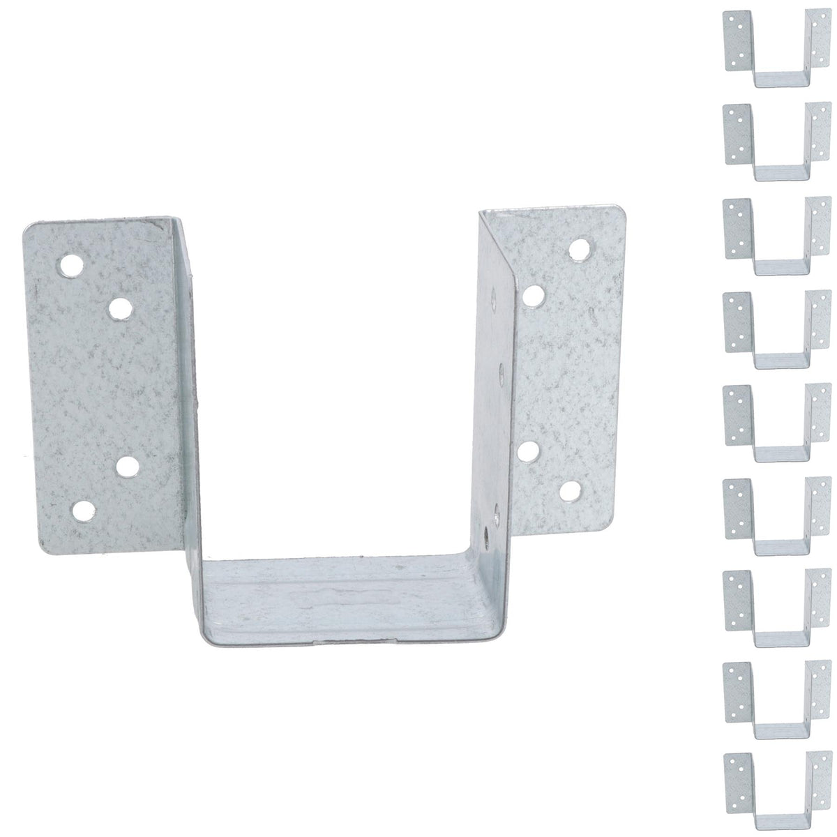 Mini Timber Wood Joist Hanger 50mm Decking Loft Galvanised Beam Holder