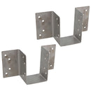 Stainless Steel Mini Timber Wood Joist Beam Hanger 47mm For Decking Lofts