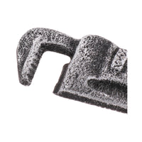 Clé à pipe rustique en fonte pour homme, ouvre-bouteille, maison, jardin, 1,5 x 4 x 18 cm