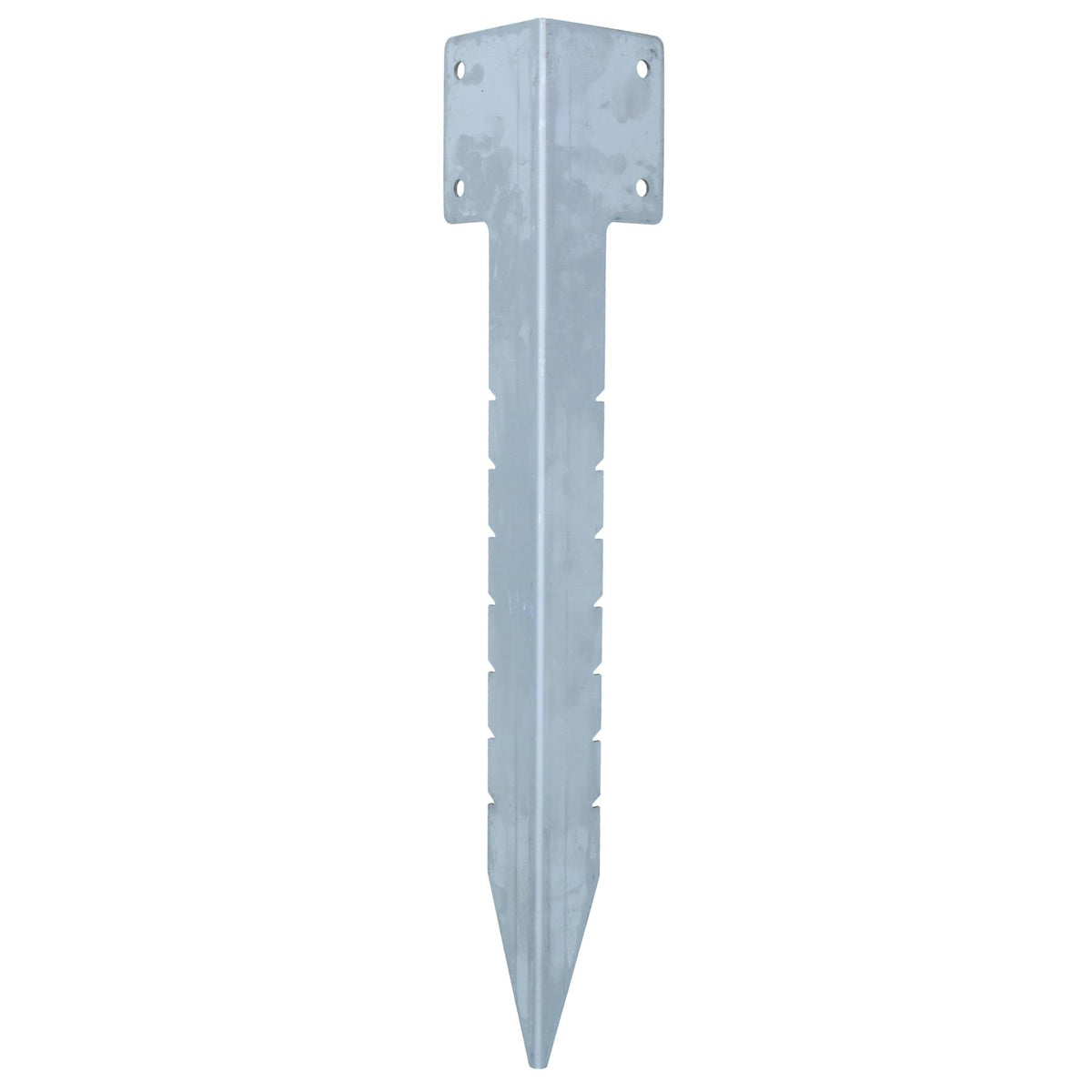 Garden Sleeper Single Corner Support Stainless Steel Stake Spike 440mm