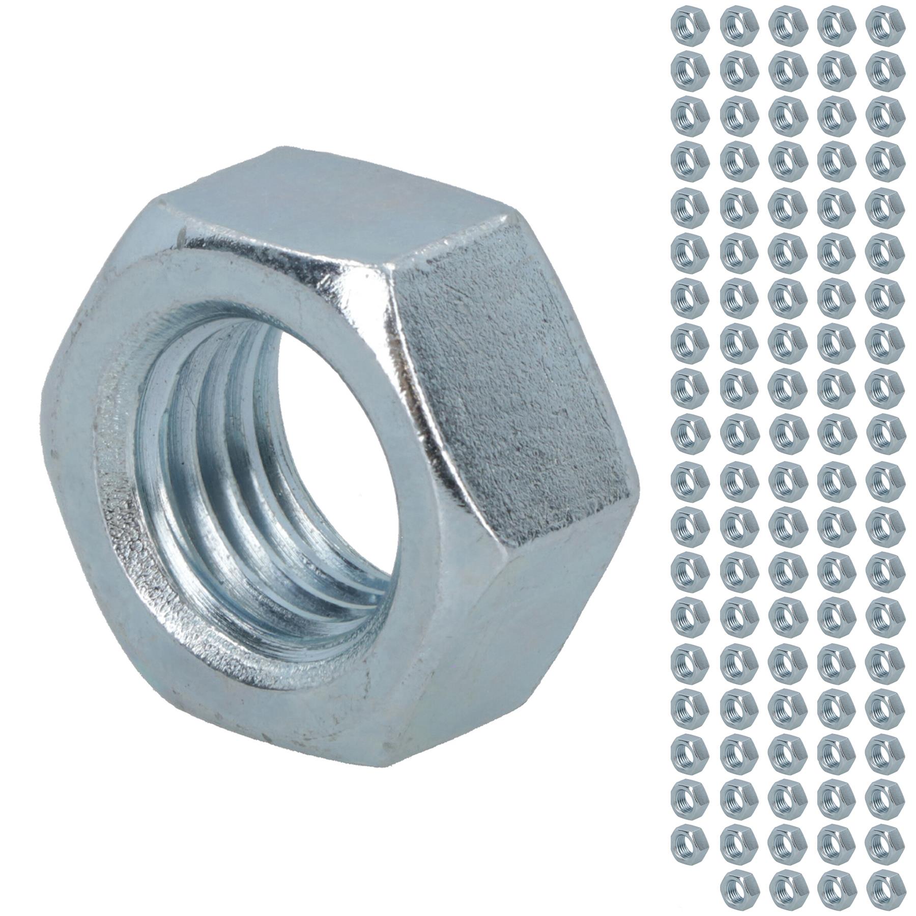16mm M16 x 2.0mm High Tensile Tow Bar Ball Nuts Zinc Plated Steel Nut Fastener