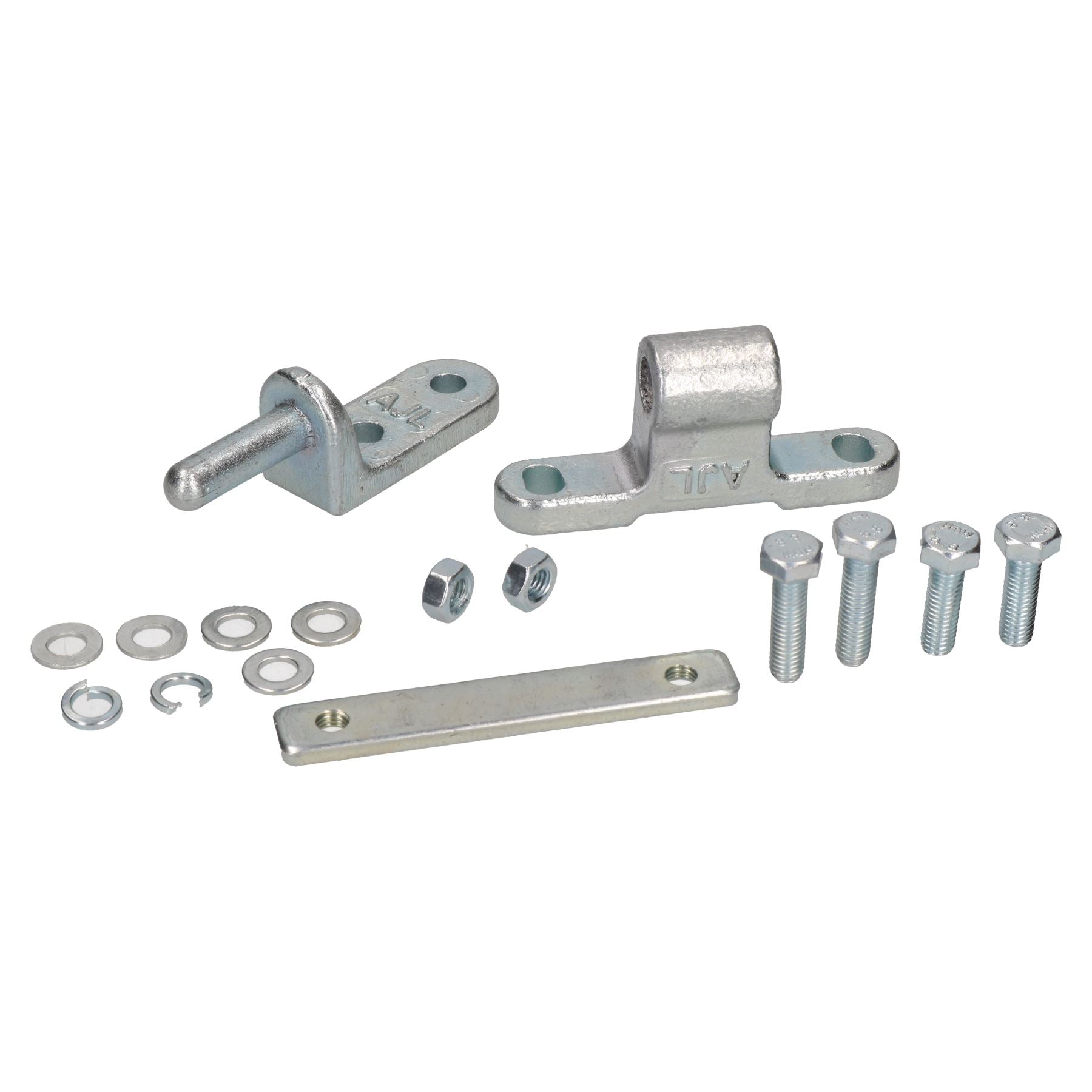 Heckklappe Heckklappe Scharnier &amp; Drop Catch Latch Antiluce Set Anhänger Lkw Bolt Auf