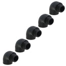 Polypropylene PP 1in BSP Female x Male Threaded 90° Elbow Connector