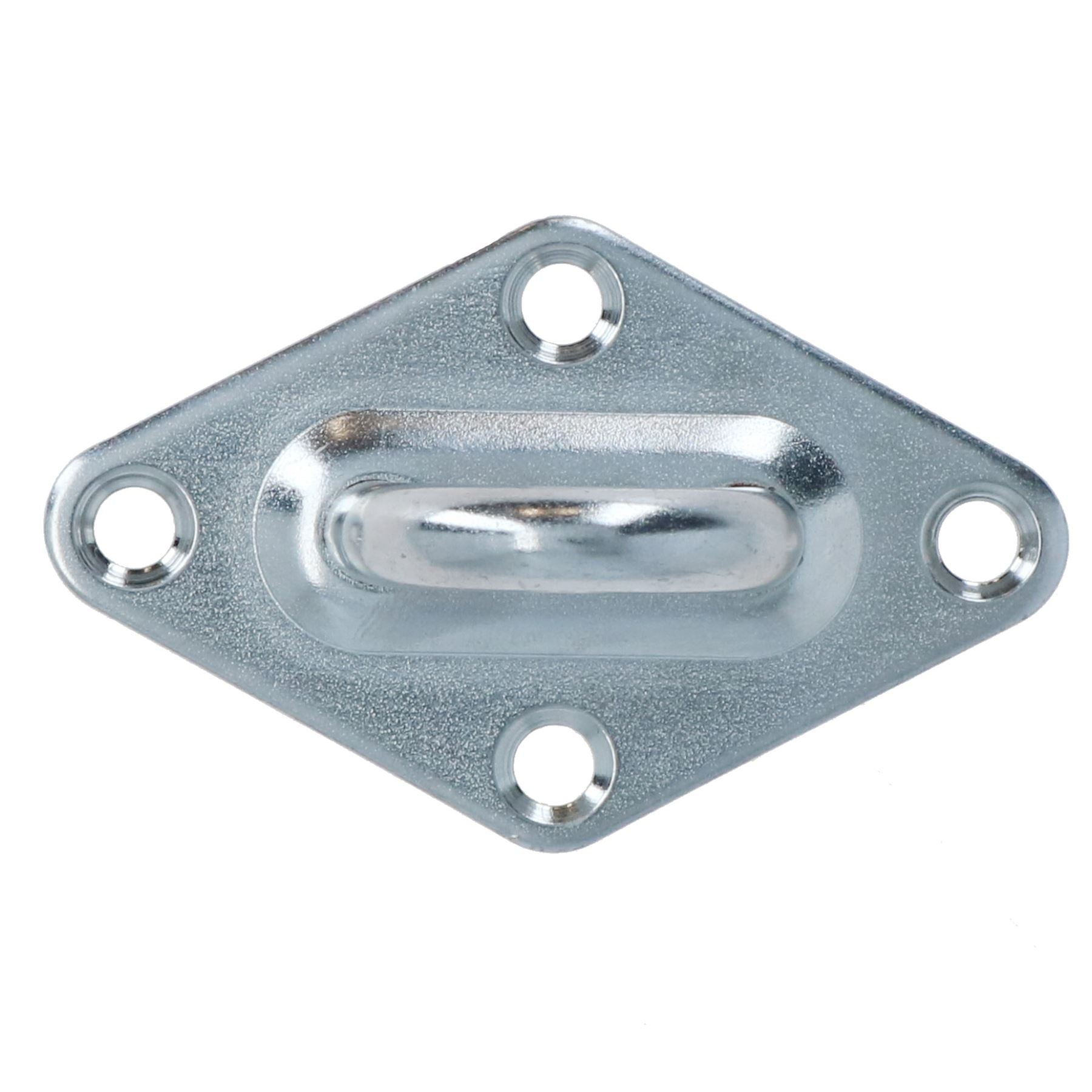 6mm Diamond Eye Plate Tie Down Anchor Ring Stainless Steel A2
