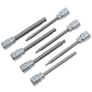 Long Ball Ended Hex Allen Key Socket Bit Set 3/8" Drive 3mm - 10mm AT641