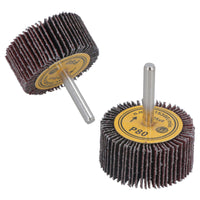 50mm 80 Grit Abrasive Flap Wheel Discs Sanding Rust Removal 6mm Shank