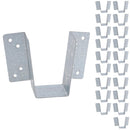 Mini Timber Wood Joist Hanger 38mm Decking Loft Galvanised Beam Holder
