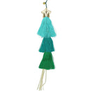 2PK Cat Kitten Christmas Gift Tassel Tree Teaser Interactive Chaser Play Toy