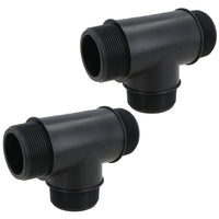 Polypropylene PP 2in BSP Male Threaded 90° Tee Piece Equal Tees