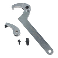 Adjustable Hook And Pin Wrench Spanners C Spanner 35mm - 120mm 6pc Set