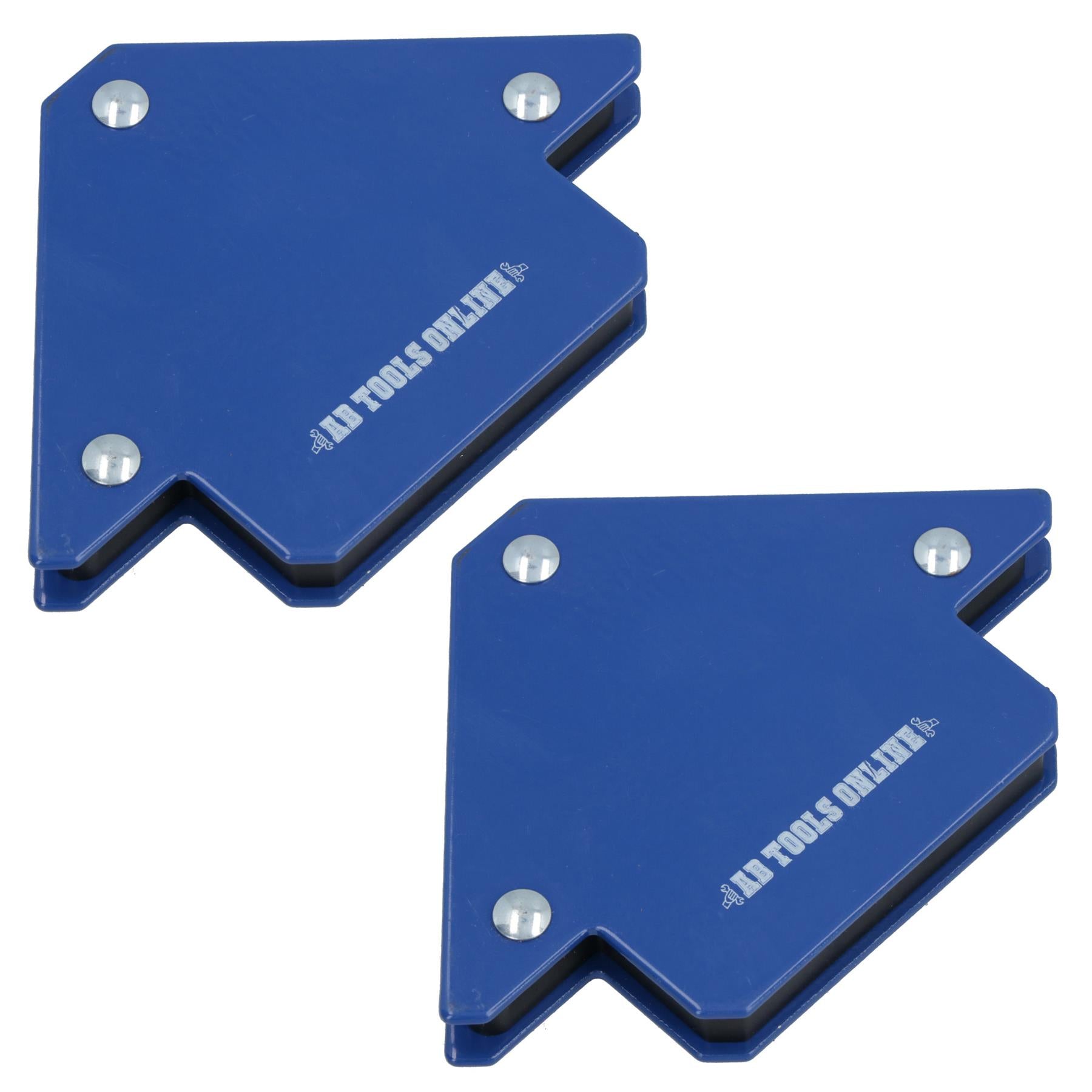 25lb Small Welding Magnet x 2 Right Angle Square Holder Soldering Durable TE134
