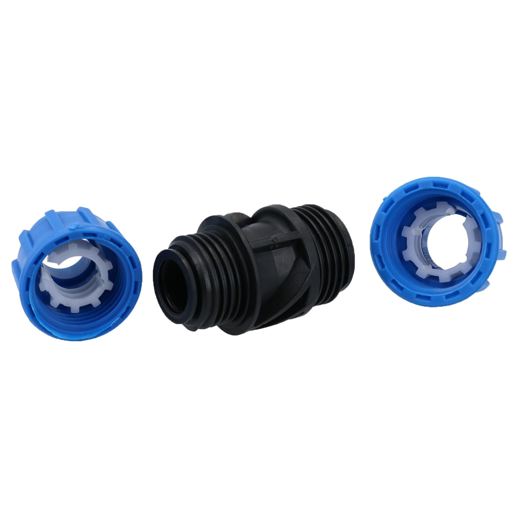 25mm x 20mm MDPE Reducing Coupler Pipe Union Cold Water System Fitting