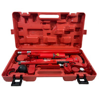 10 Ton Portable Hydraulic Auto Body Dent Frame Repair Kit Porta Pack Jack