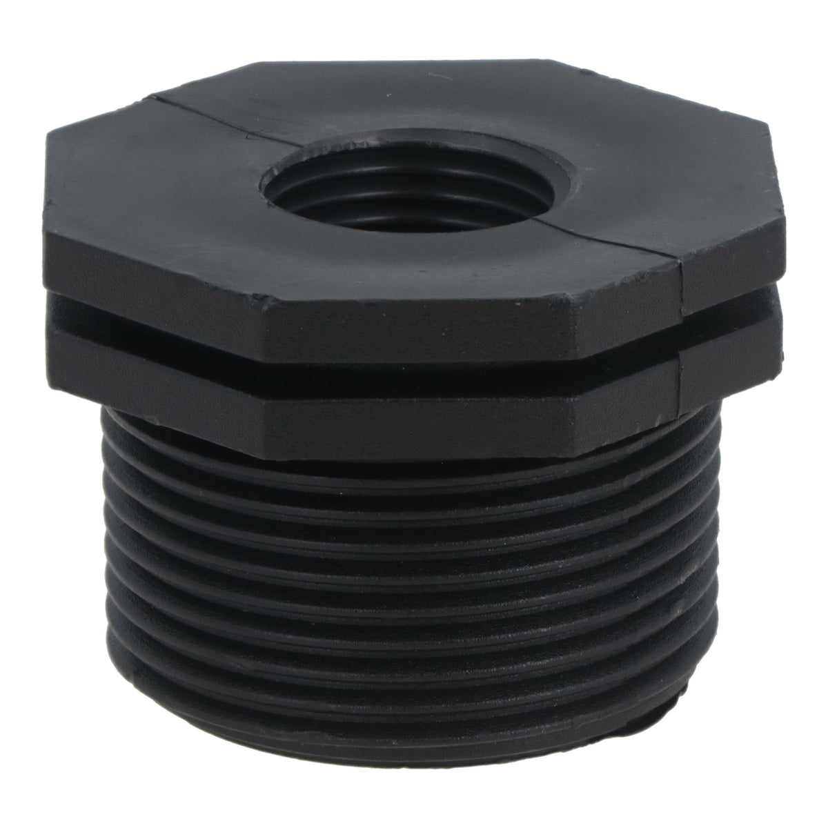 Polypropylene PP 1-1/4in – 1/2in Female – Male Pipe Threaded Reducing Bush