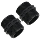 Polypropylene PP Male Nipple Thread Pipe Fitting Sockets 2in – 2in BSP