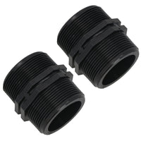 Polypropylene PP Male Nipple Thread Pipe Fitting Sockets 2in – 2in BSP