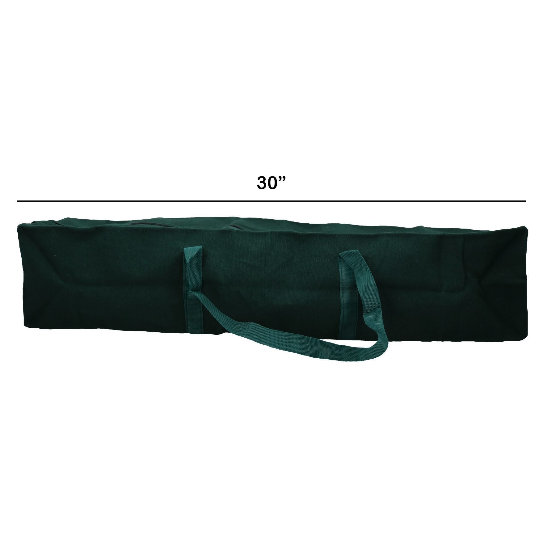 30” Heavy Duty Canvas Zipped Tool Carry Bag Storage Holder Fishing Camping
