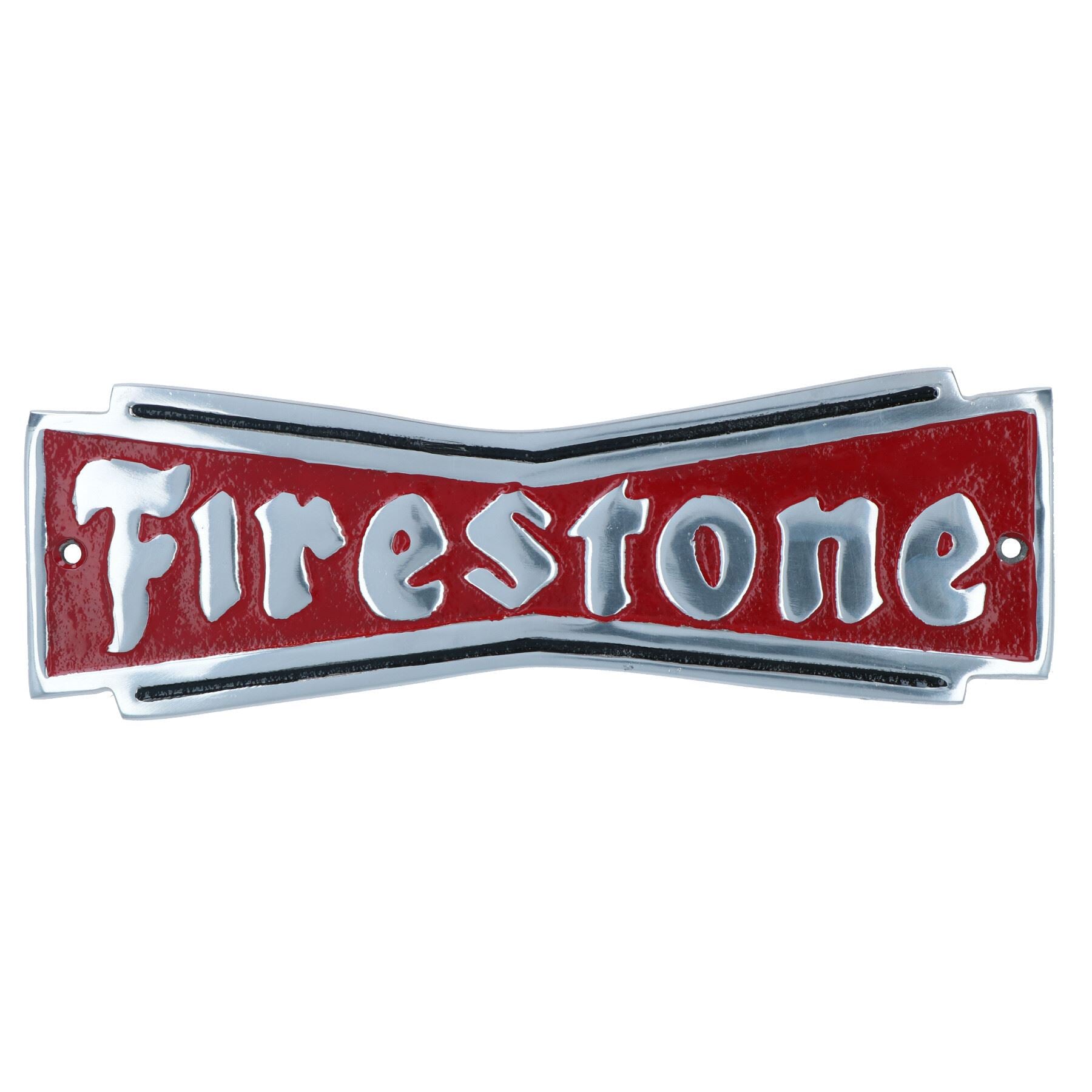 Firestone Reifen Aluminium Schild Plakette Tür Wand Garage Werkstatt Reifen Rad