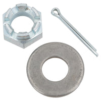 M20 x 1.5 Slotted Castle Nut for Trailer Wheel Hubs Castellated Hub Bearing Nut