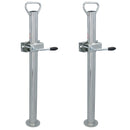 Drop Stand Stabilisierungsbein 48 mm x 700 mm für Anhänger Caravan mit Klemme