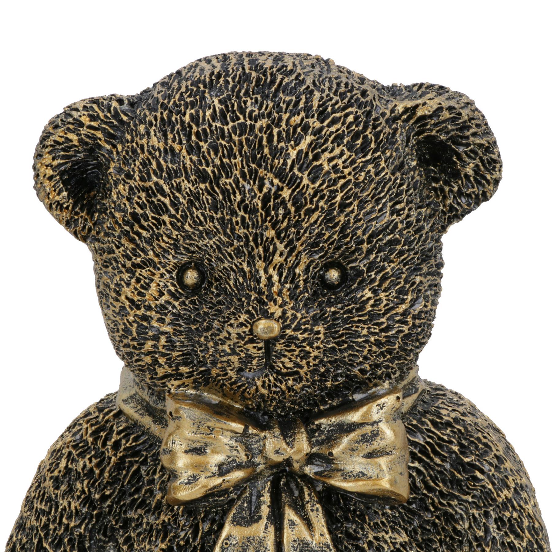 Teddy Bear Figurine Statue Ornament Resin Statue Sculpture Home Decor Gift