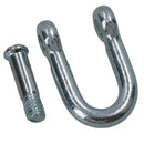 Galvanised D Shackle 6mm with Countersunk Pin Chain Link Chandlery