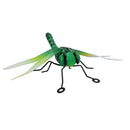 Small Metal Green Dragonfly Garden/Home Wall Art Ornament Gift 7x22x31cm