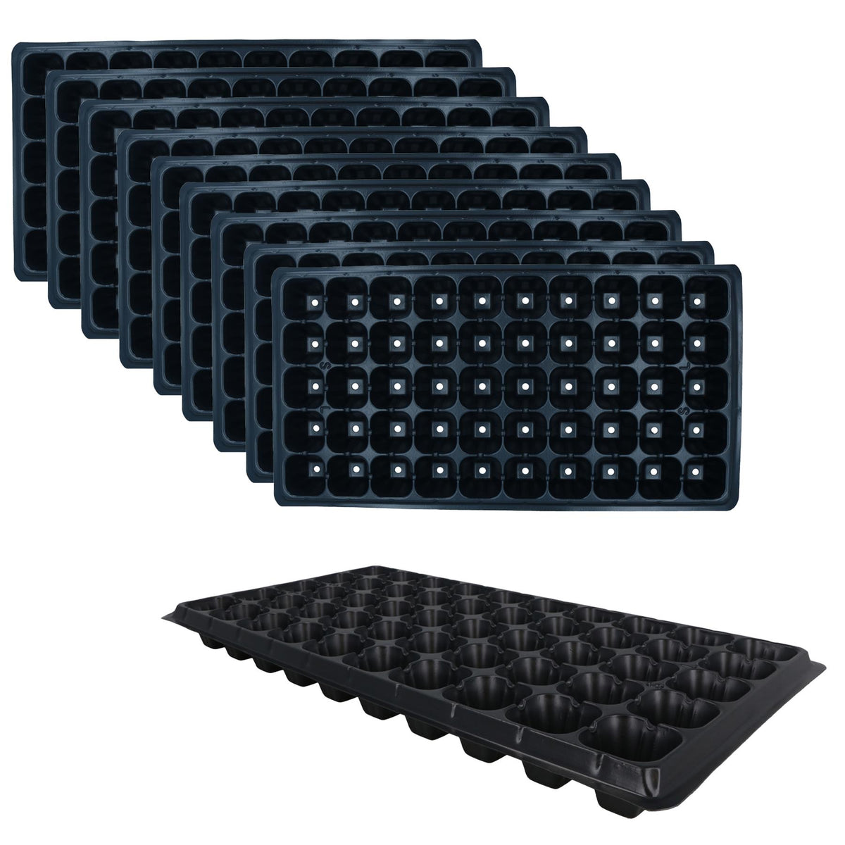 Cell Plant Trays Bedding Plant Seed Seeder Garden Tray Plastic Pots