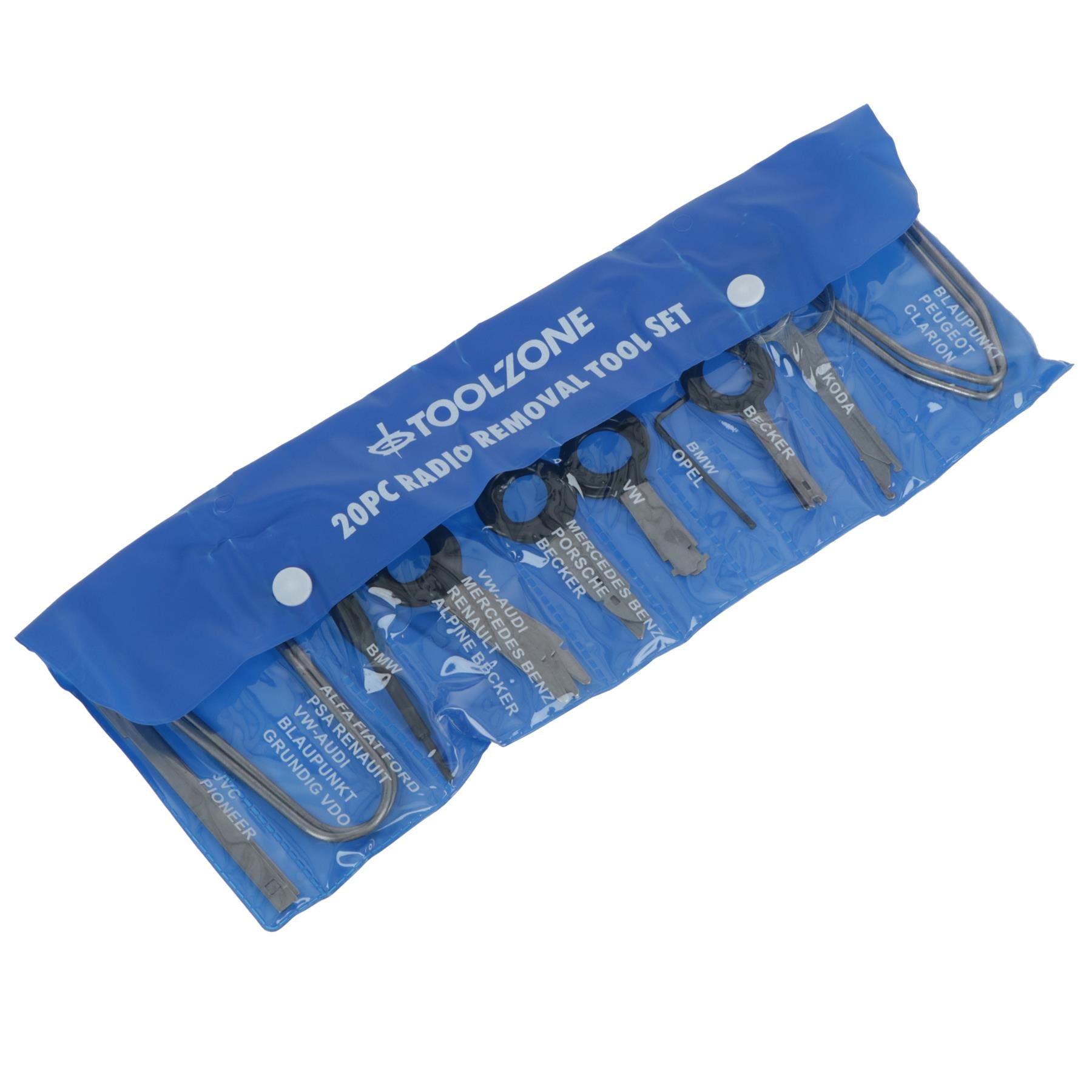 20 stück Autoradio Entfernung Schlüsselstift Werkzeug Stereo Head Unit Audio Werkzeuge CD Haken TE881