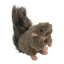 Classic Small Squirrel Dog Puppy Play Time Soft Plush Toy With Squeaker Gift