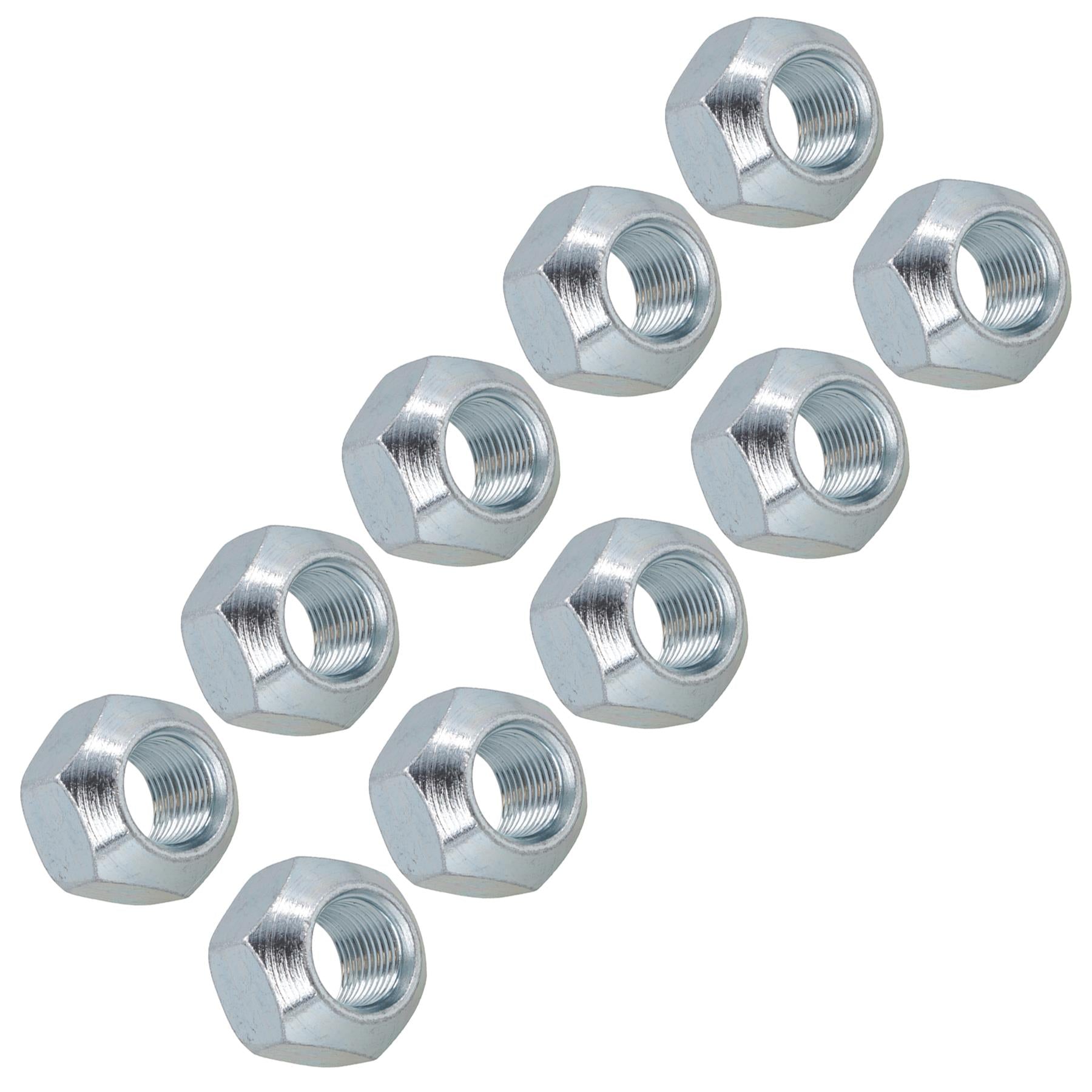 M16 Conical Wheel Nuts Nut Pack of 10 for Trailer Caravan Suspension Hubs