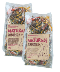 Small Animal Pet Treat Rabbit Guinea Natural Treat Mix Summerfield- 100g